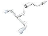 AWE Touring Edition Exhaust for VW MK8 GTI - Chrome Silver Tips - Primary